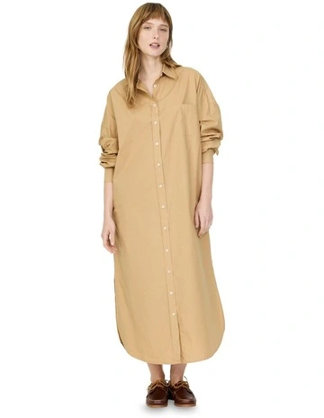 Chiara Maxi Dress in Toffee