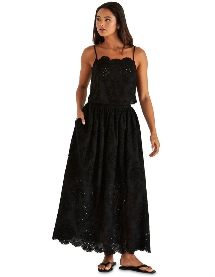 Ani Full Skirt in Black image 4