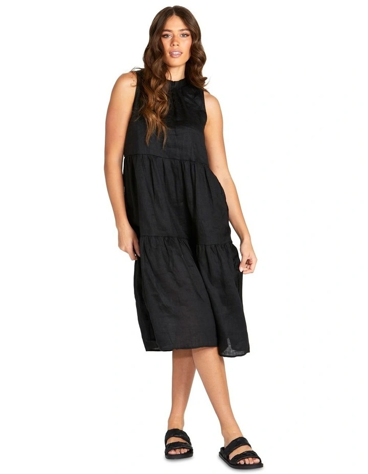Savannah Dress in Black image 1