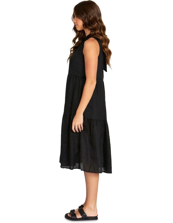 Savannah Dress in Black image 3