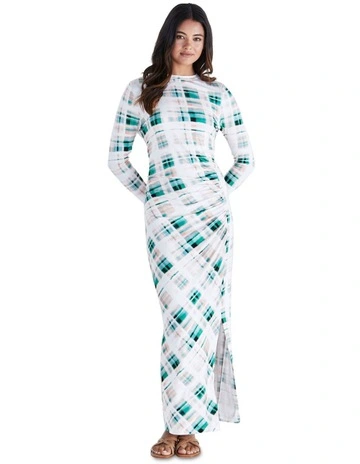 Micah Dress in Check