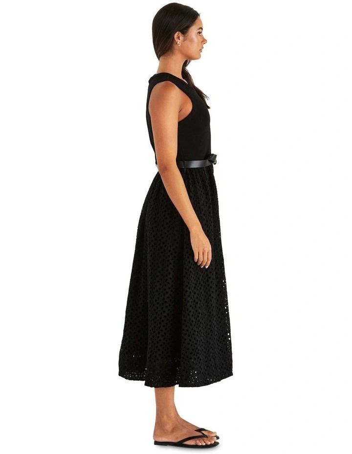 Pattie Dress in Black image 3