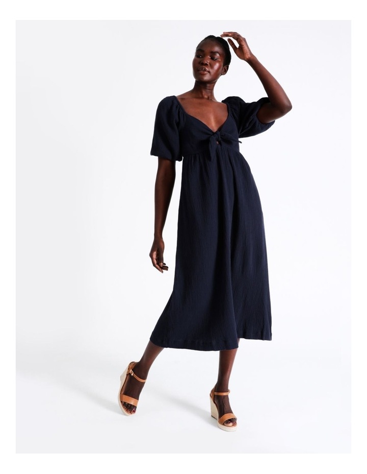 Tilly Dress in Navy Blue