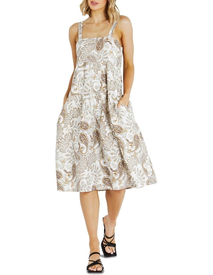 Adriana Dress in Paisley Multi