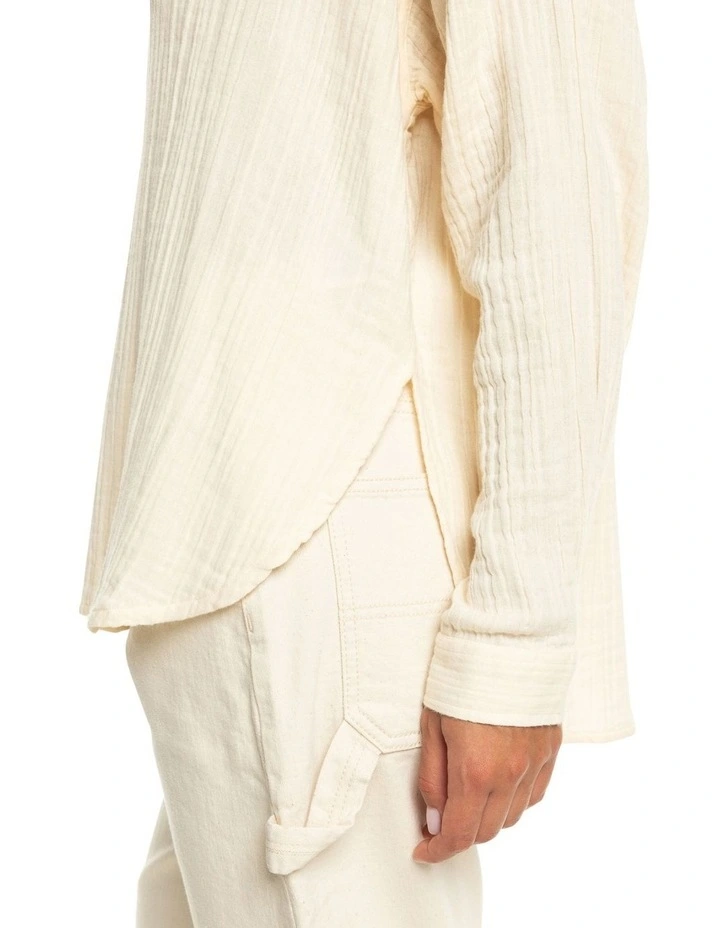 Morning Time Shirt in White image 4