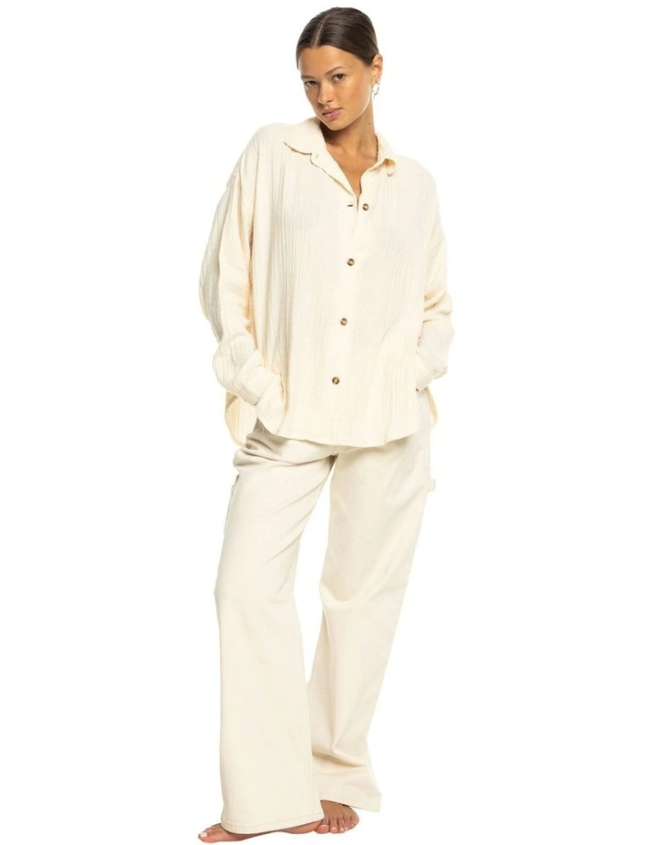 Morning Time Shirt in White image 5