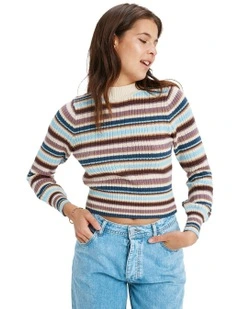 Playa Morning Sweater in Sky Blue