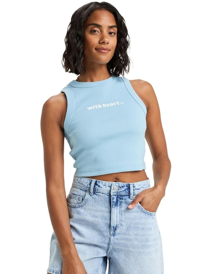 Iconic Days Tee in Sky Blue image 1