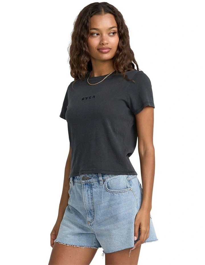 Forever Tee in Black image 3