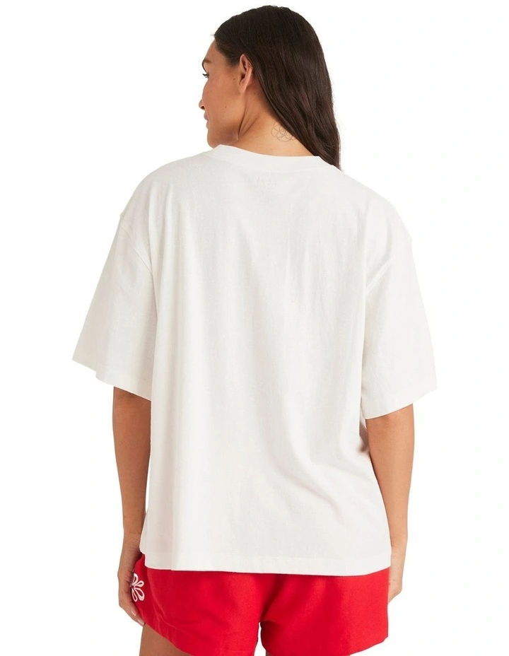 Chaser Tee in White image 2