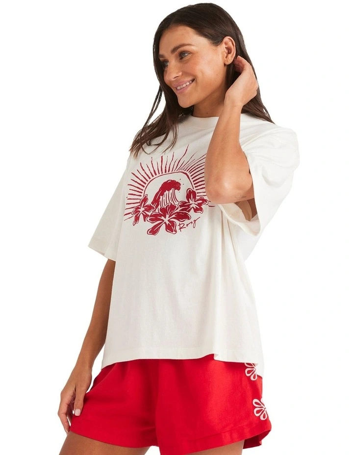 Chaser Tee in White image 3