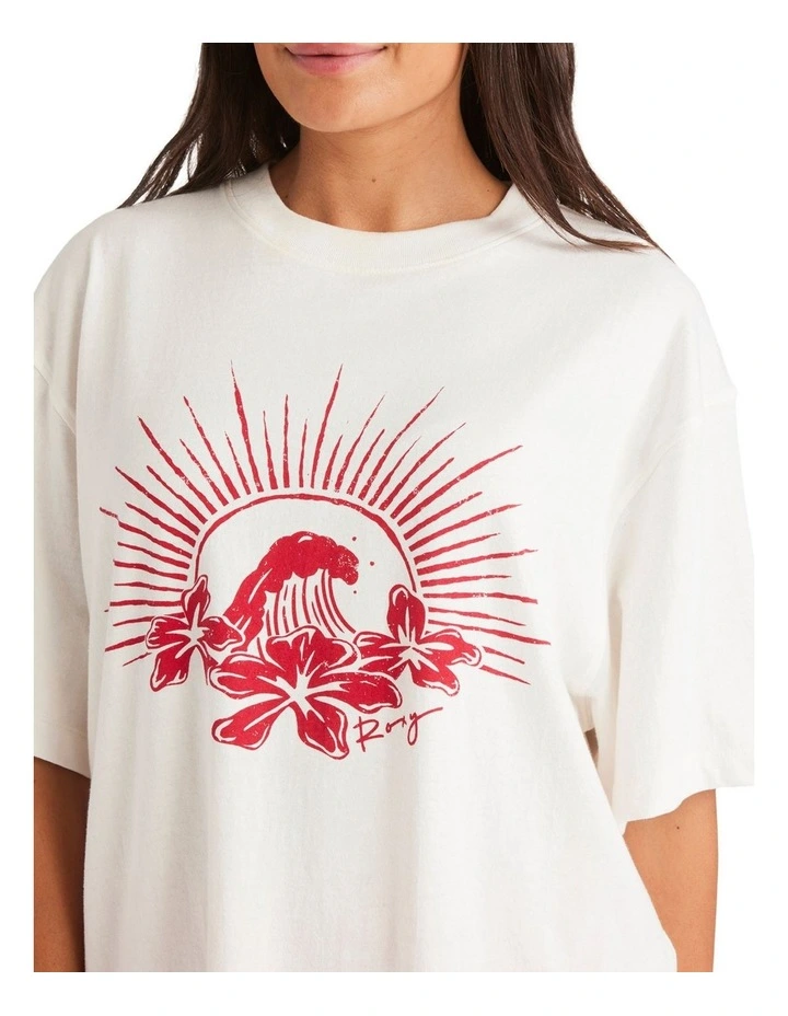 Chaser Tee in White image 4