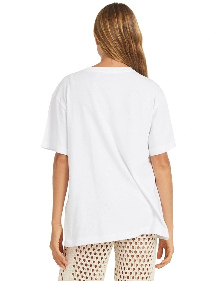 Daisy Days Tee in White image 2