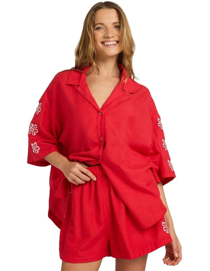 Chase Shirt in Rio Red image 1