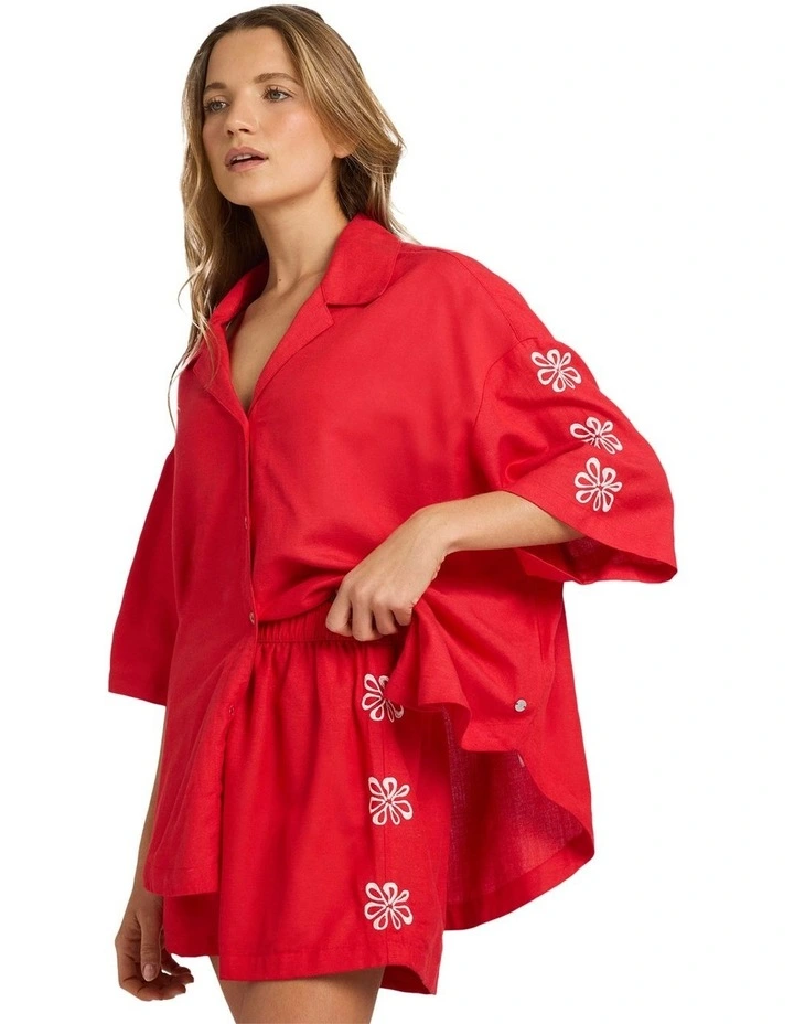 Chase Shirt in Rio Red image 3