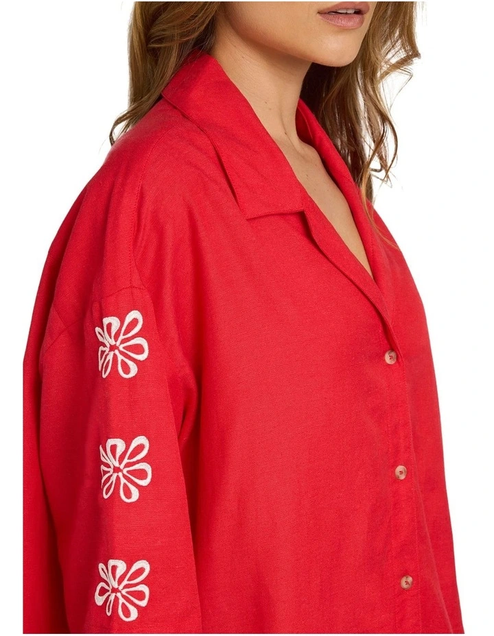 Chase Shirt in Rio Red image 4