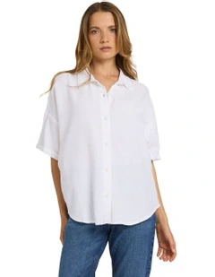 Beachy Nostalgia Shirt in White