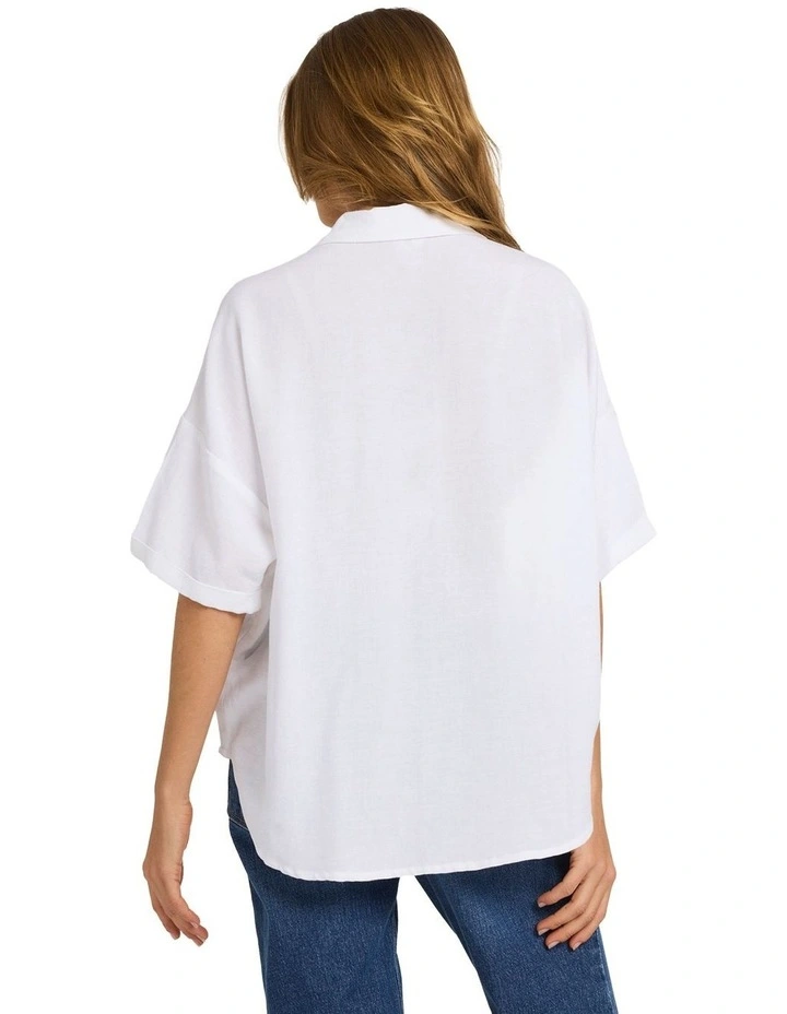 Beachy Nostalgia Shirt in White image 2