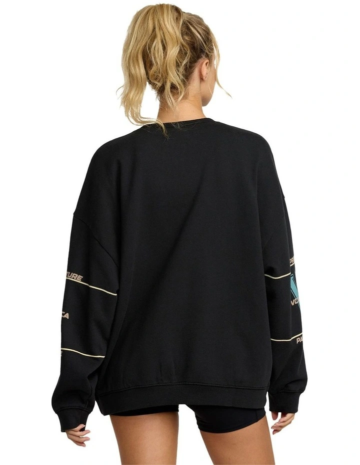 Puck It Pullover in Black image 2