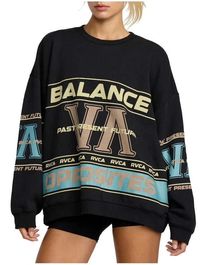 Puck It Pullover in Black image 4