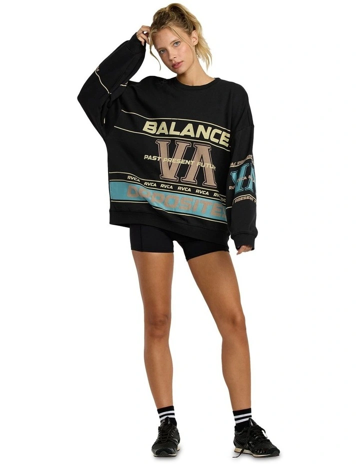 Puck It Pullover in Black image 5