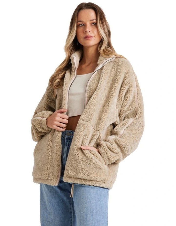 Sweet Ride Zip Up in Coyote image 1