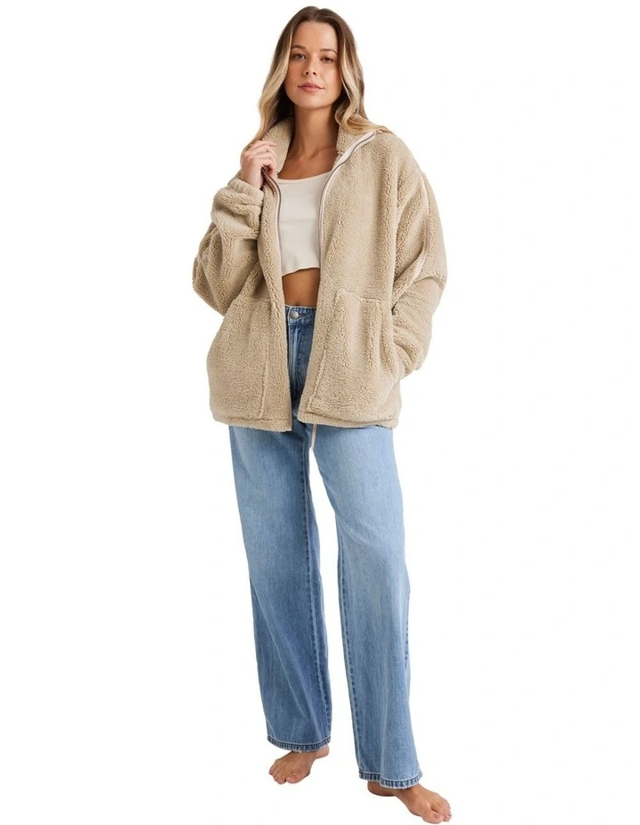Sweet Ride Zip Up in Coyote image 5