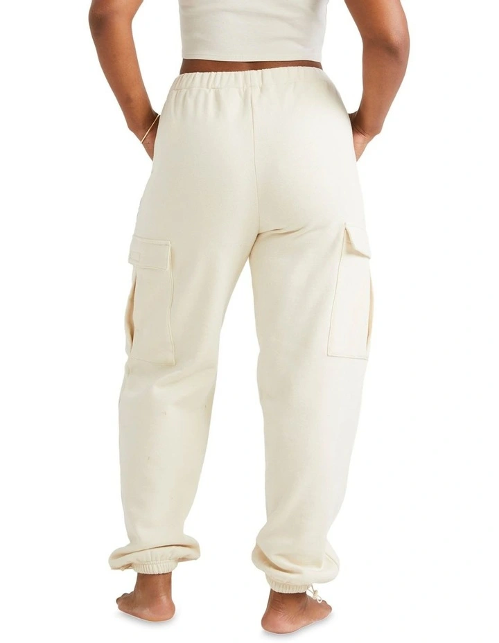 Billabong Palm Life Trackpant in White Cap MYER
