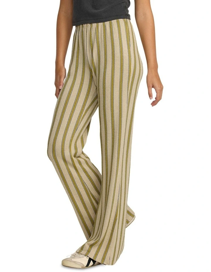Willow Flared Trousers in Green image 3