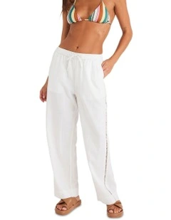 Sun Lover Pant in White
