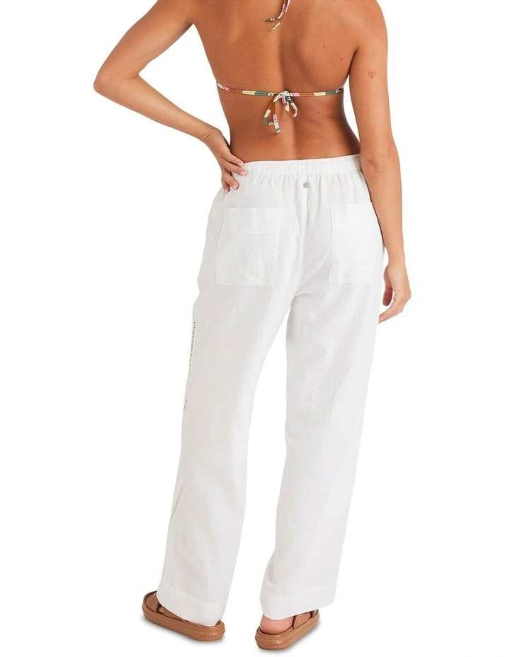 Sun Lover Pant in White image 2