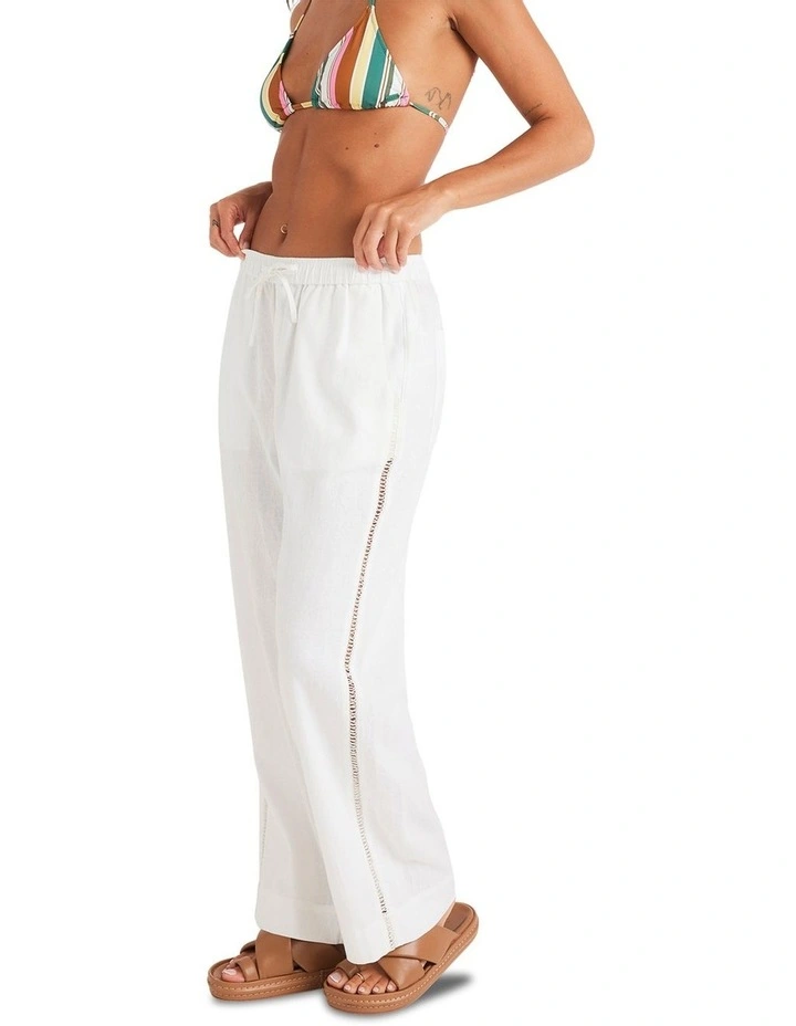 Sun Lover Pant in White image 3
