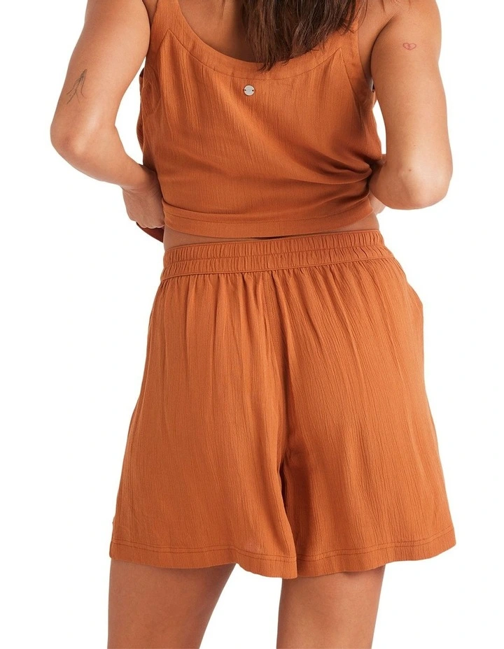 Sol Vibes Short in Brown image 2