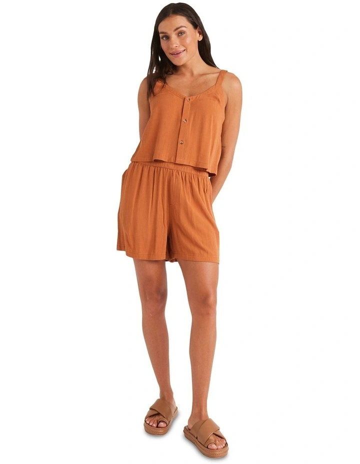 Sol Vibes Short in Brown image 5