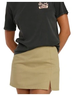 Reform Mini Skirt in Green