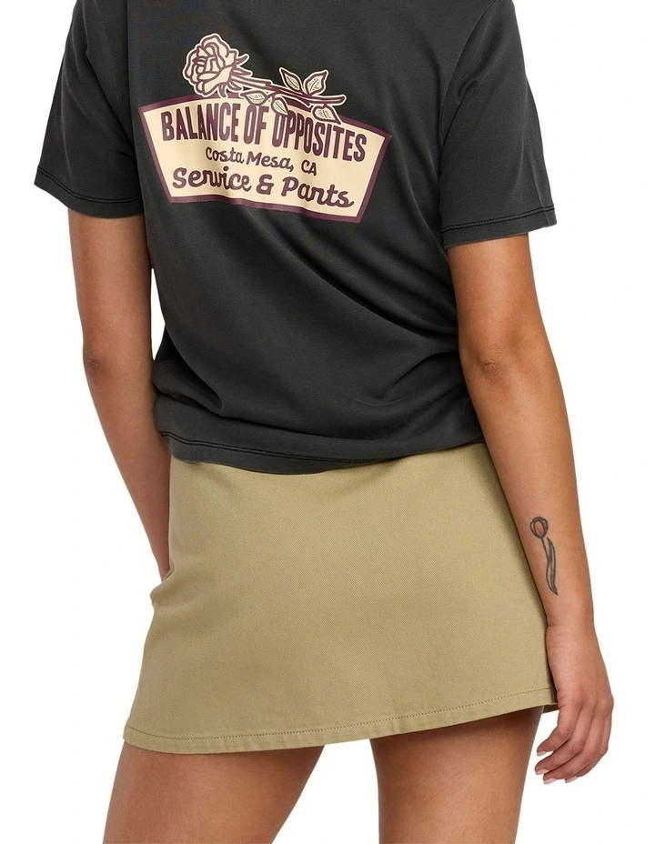 Reform Mini Skirt in Green image 2