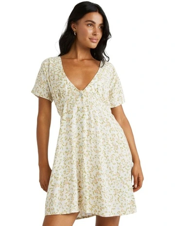 Understated Dolman Dress in Cloud