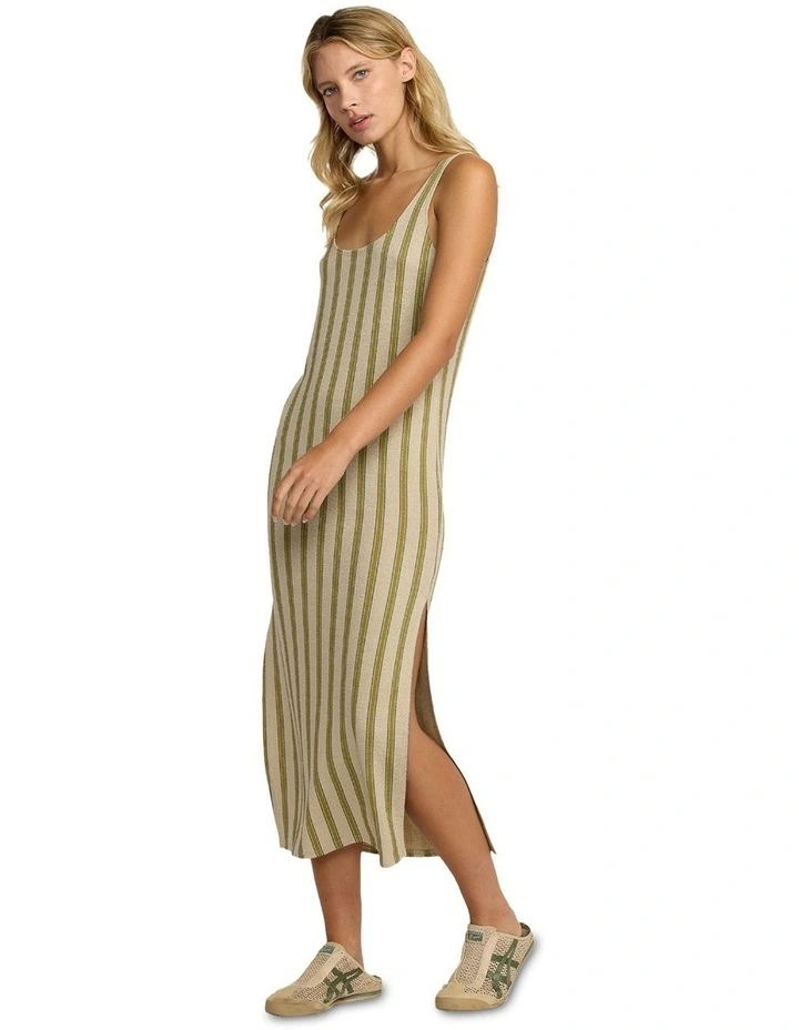 Willow Tank Dress in Green image 3