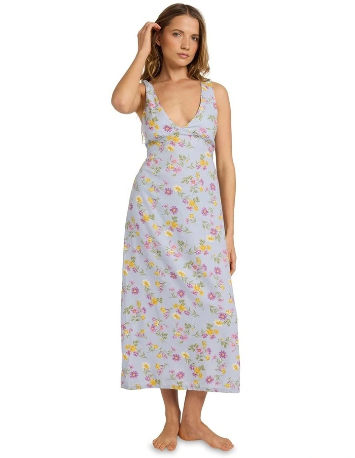Wildflower Semi Tropic Dress in Misty Blue image 1