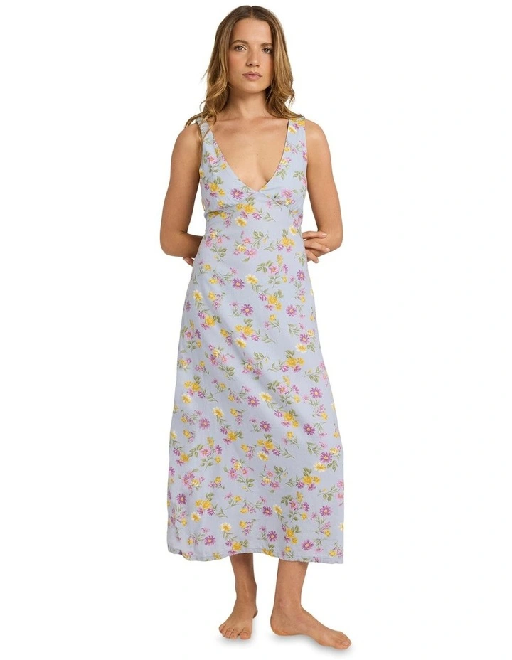 Wildflower Semi Tropic Dress in Misty Blue image 5