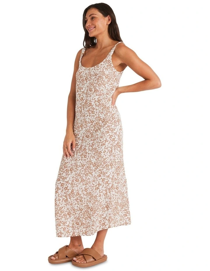 Kerlina Midi Dress in White image 3