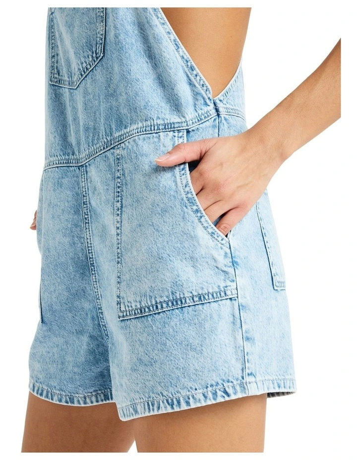 Crystal Coast Denim Jumpsuit in Beau Blue image 4