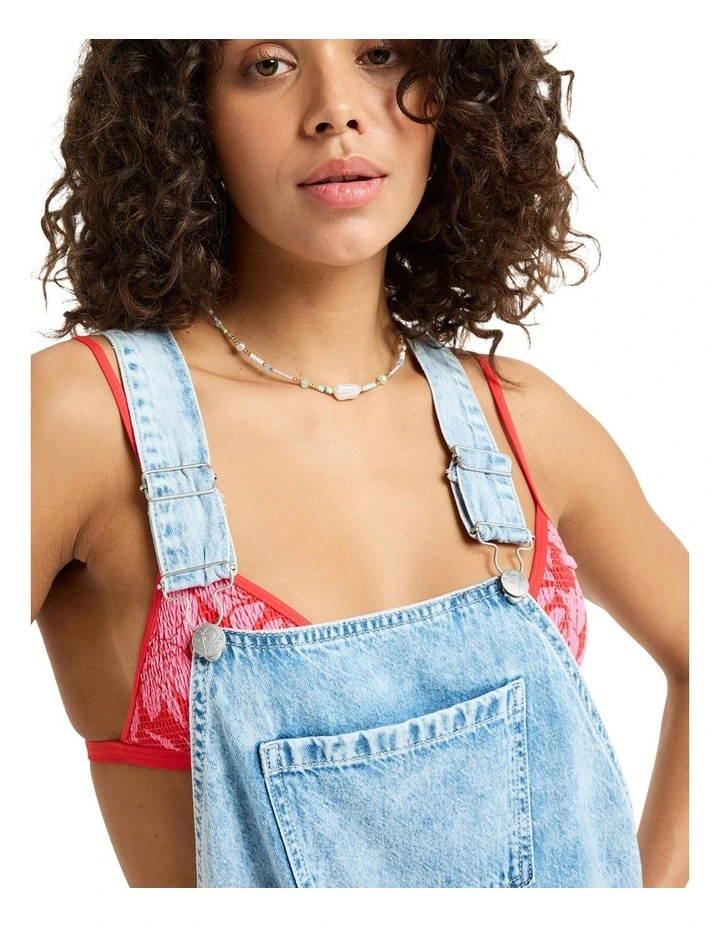 Crystal Coast Denim Jumpsuit in Beau Blue image 5