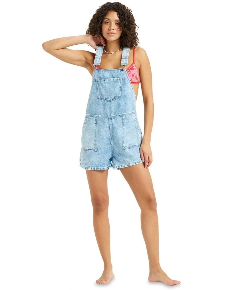 Crystal Coast Denim Jumpsuit in Beau Blue image 6
