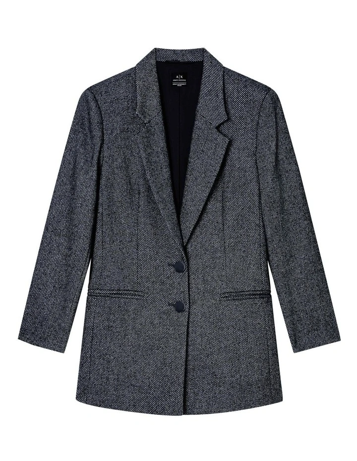 Single Breasted Blazer in Grey image 5