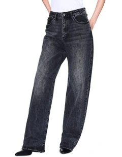 Wide Jeans in Black