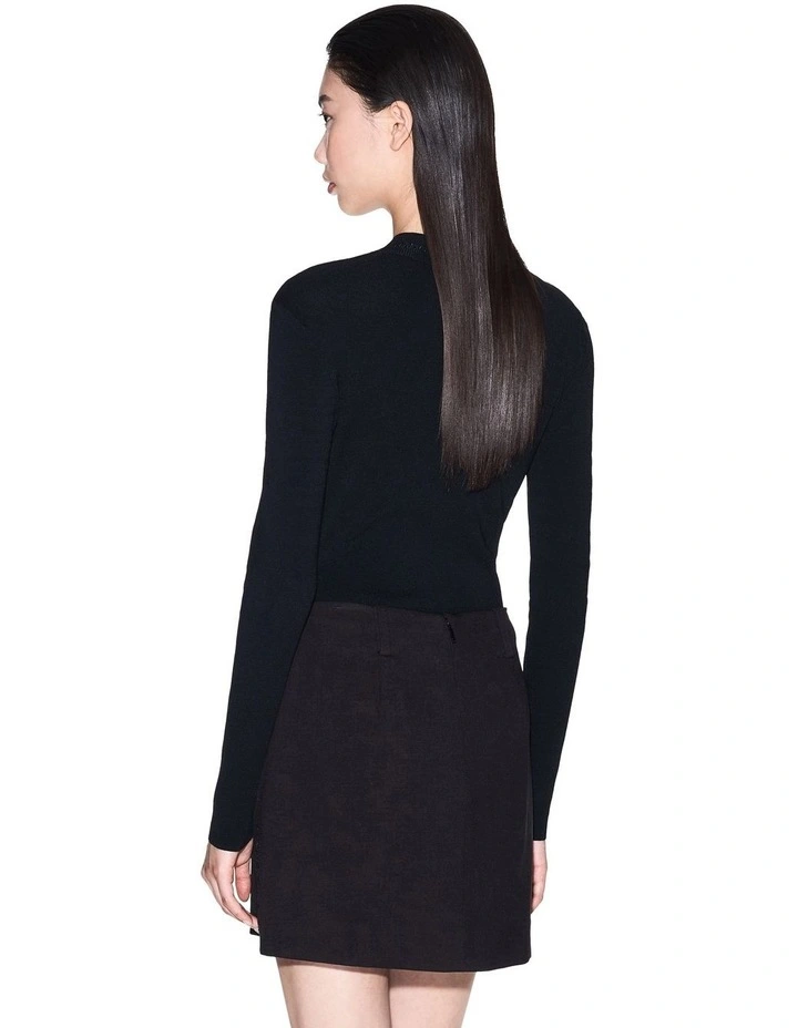 Women's Skirt in Black image 2