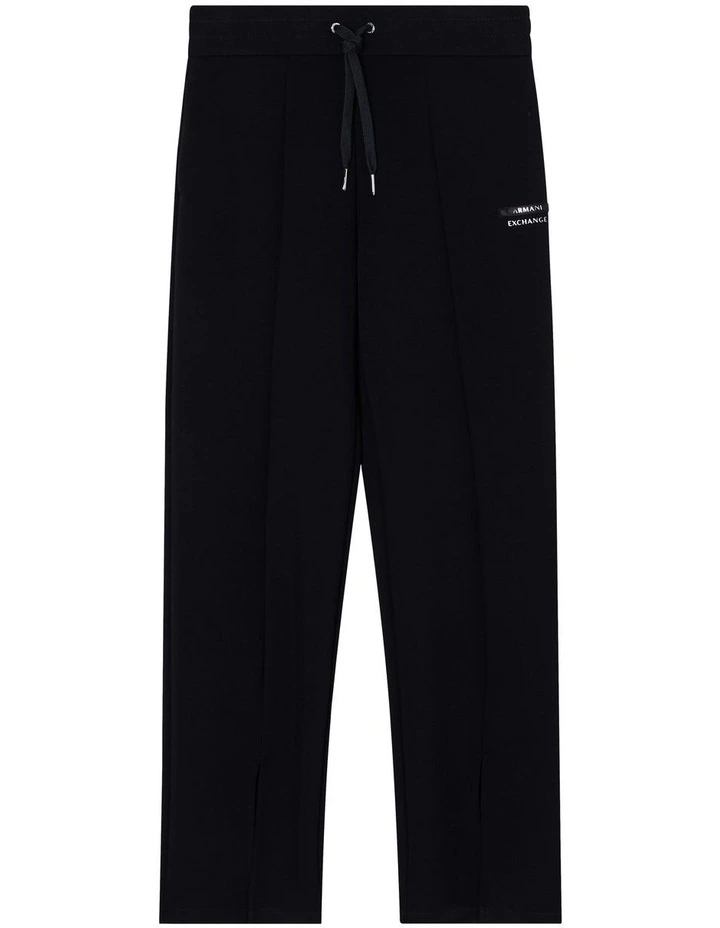 Split Track Pant in Black image 5