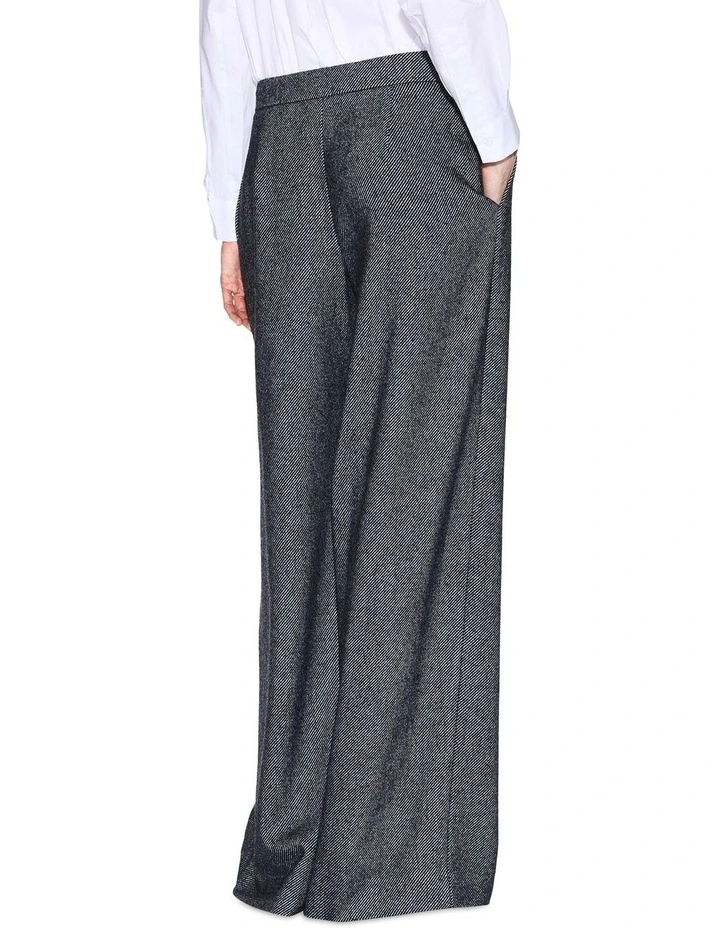 Wide Leg Trouser in Grey image 2