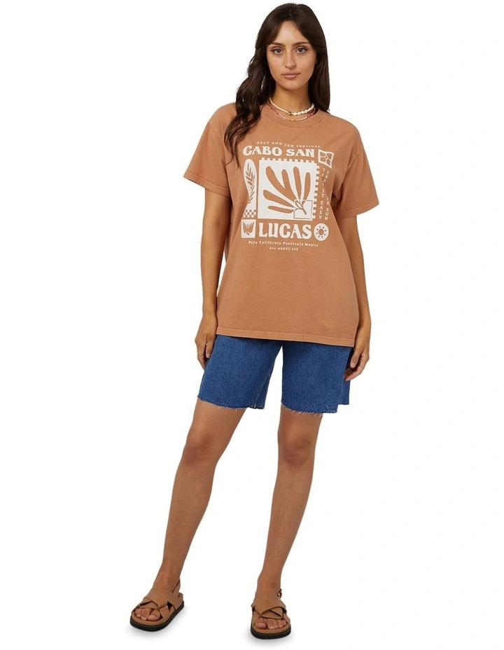 Baja Standard Tee in Brown image 2